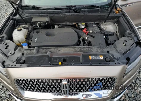 2020 Lincoln Nautilus from USA, damaged, VIN 2LMPJ8J93LBL15854